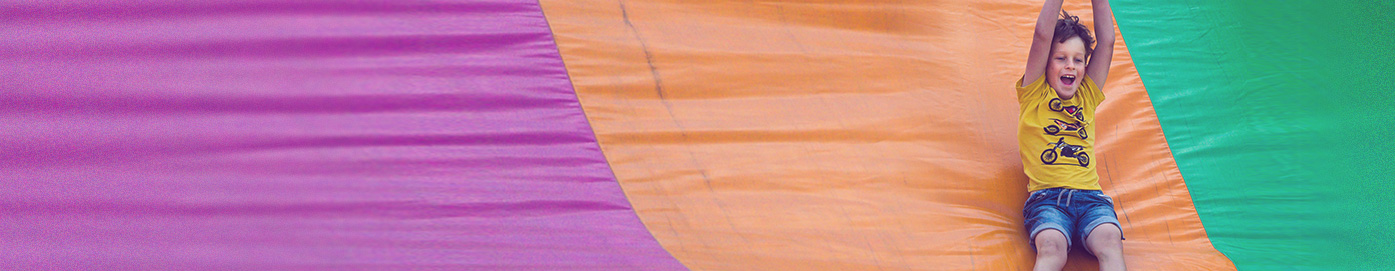 Boy on slide